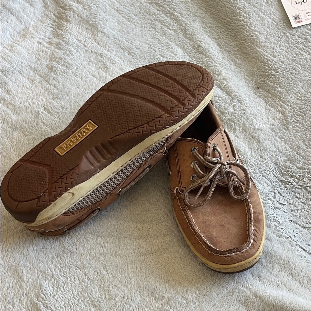 Sperry Men's Tan and Brown Boat Shoes